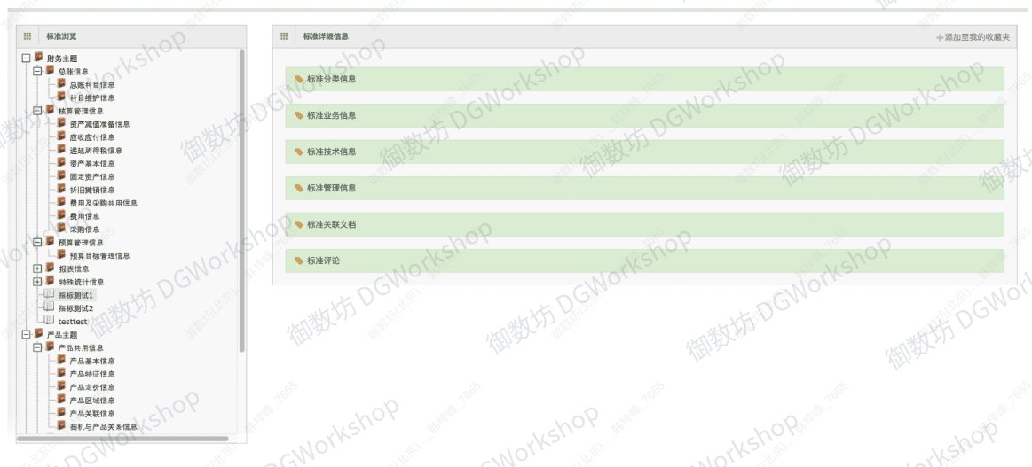 数据标准管理：标准查询